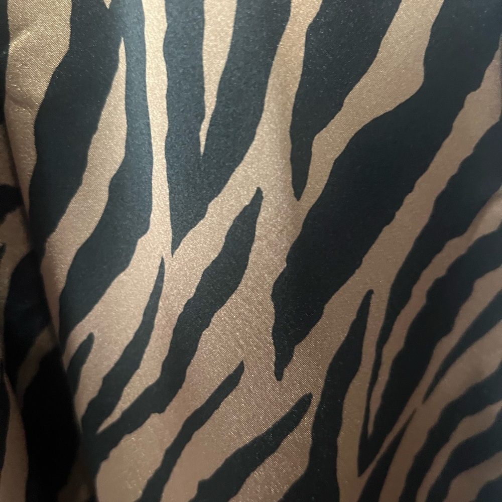 Street Code Cute Zebra Print Spaghetti Strap Dres… - image 7